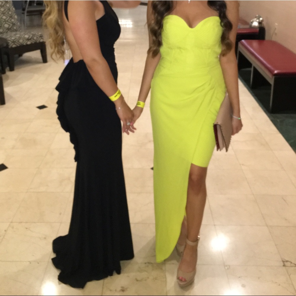 Asymmetrical cocktail dress